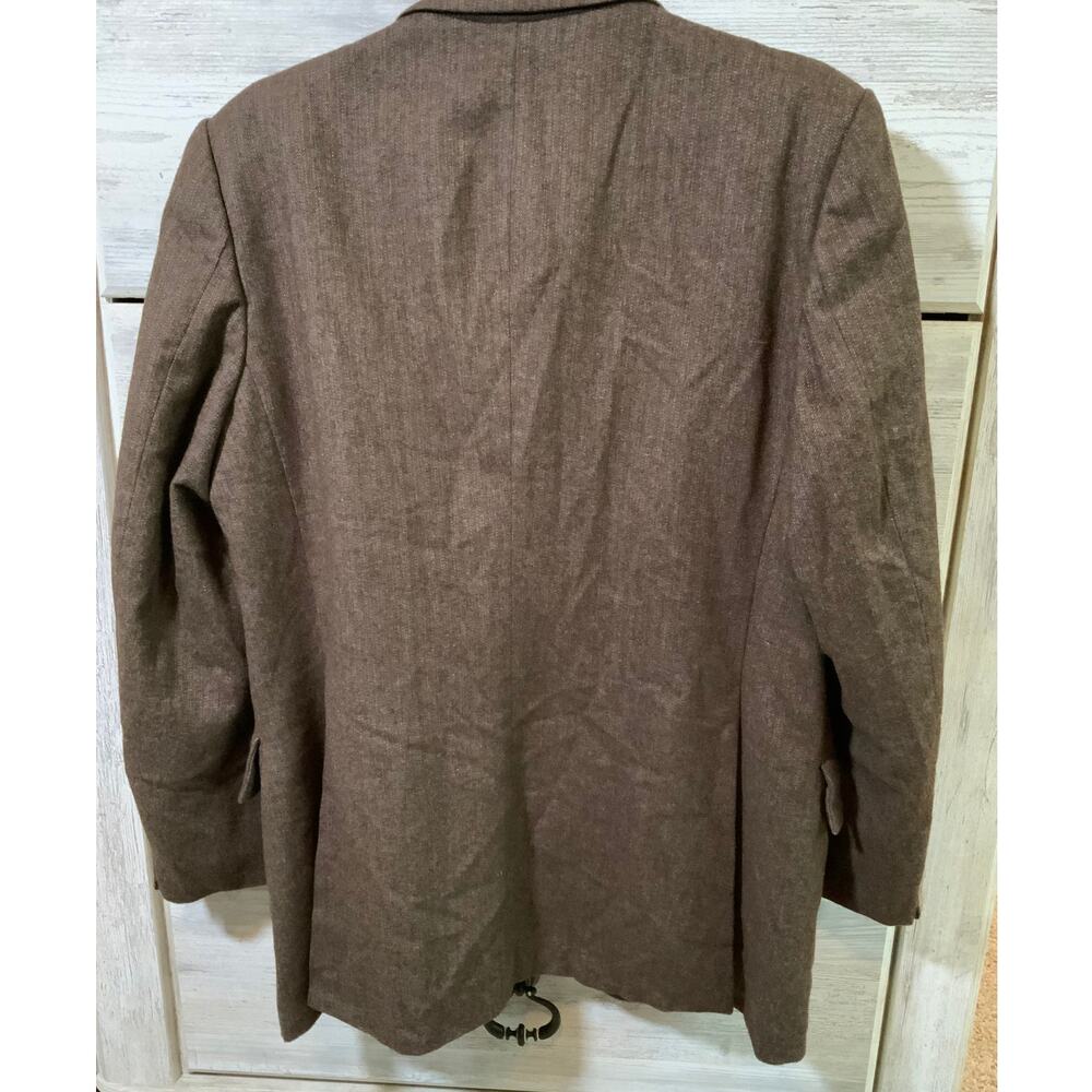 Yves Saint Laurent Vintage Brown Wool Blazer - Made in France - Picture 2 of 8